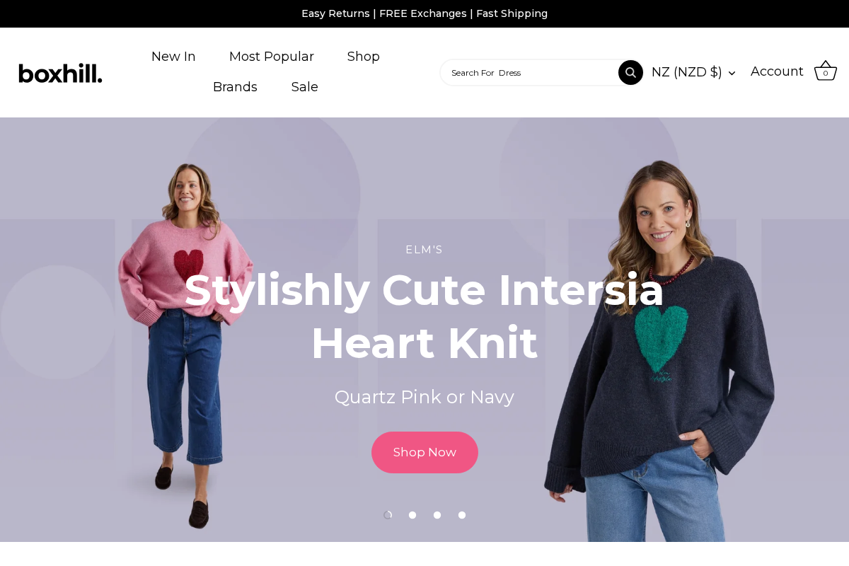 boxhill.co.nz homepage screenshot