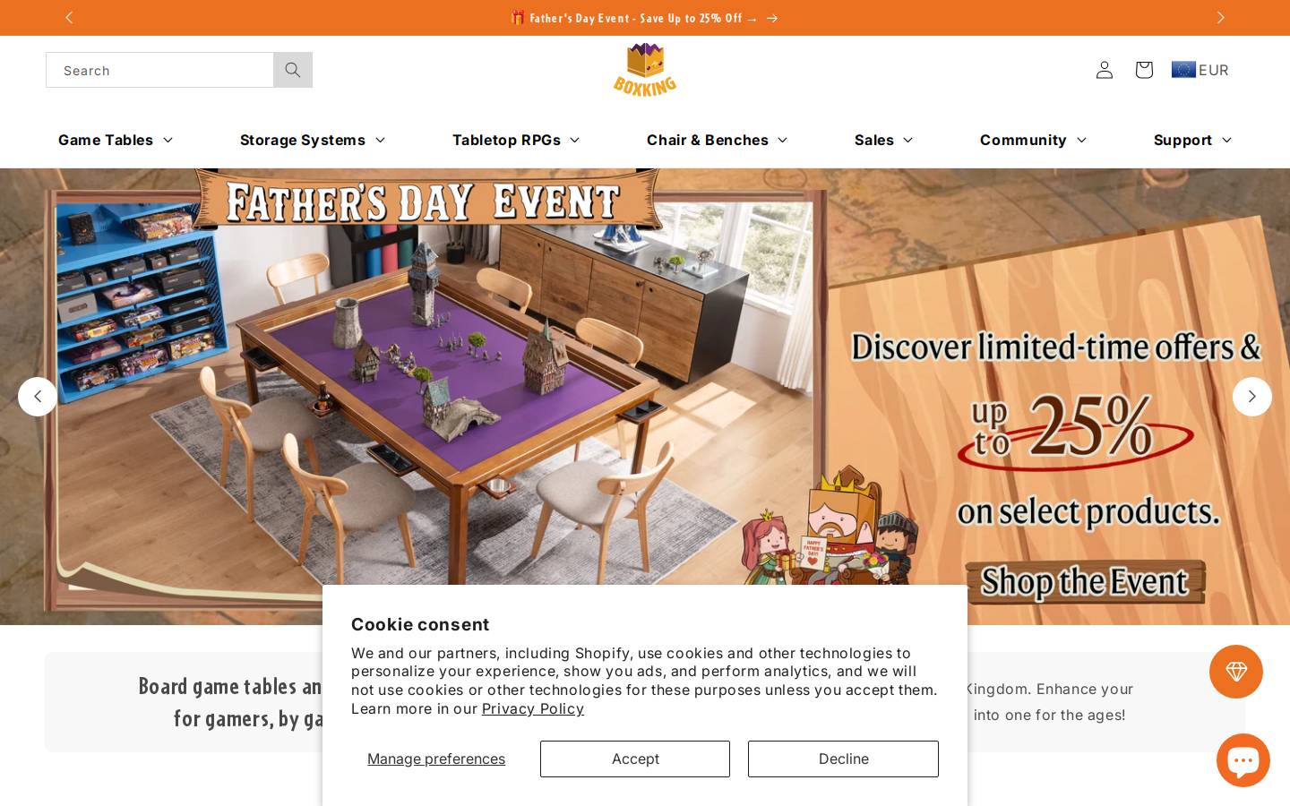 Boxkinggaming homepage screenshot