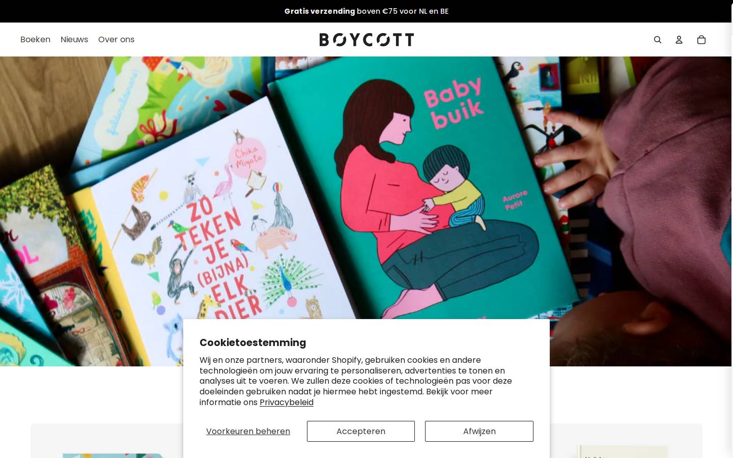 boycottbooks.com homepage screenshot