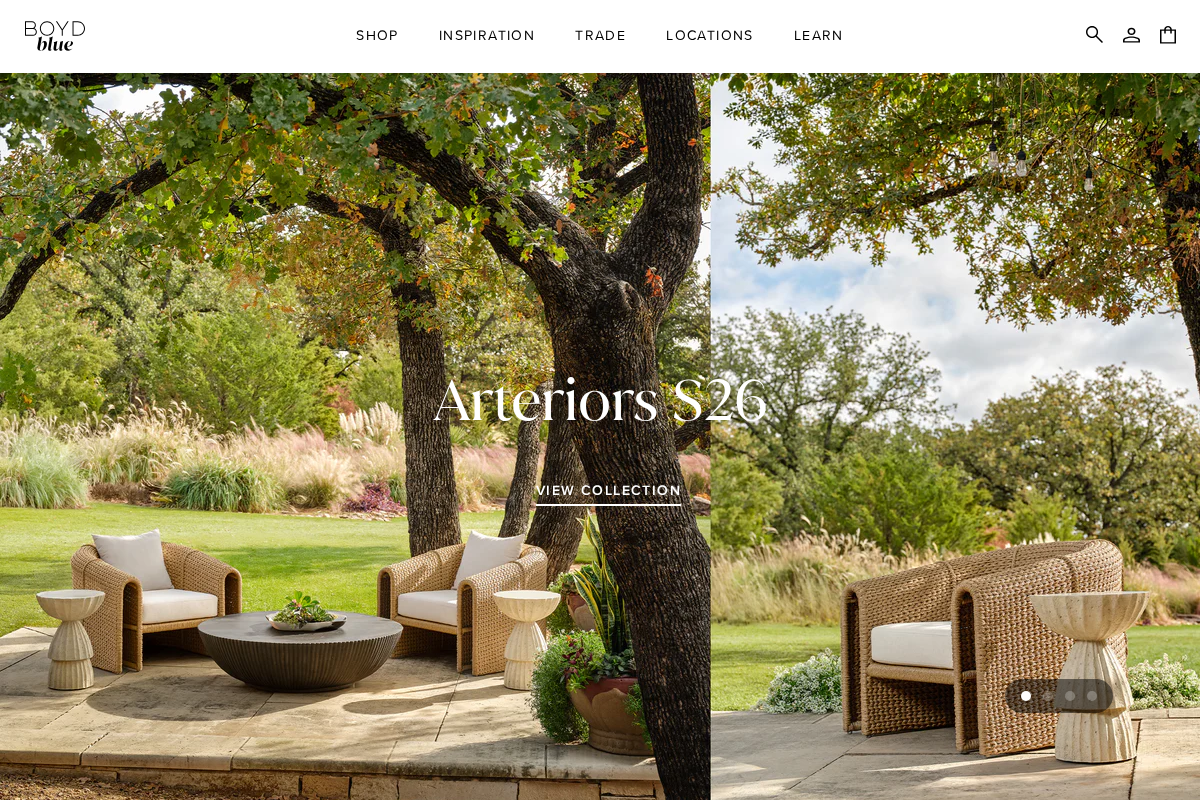 boydblue.com homepage screenshot