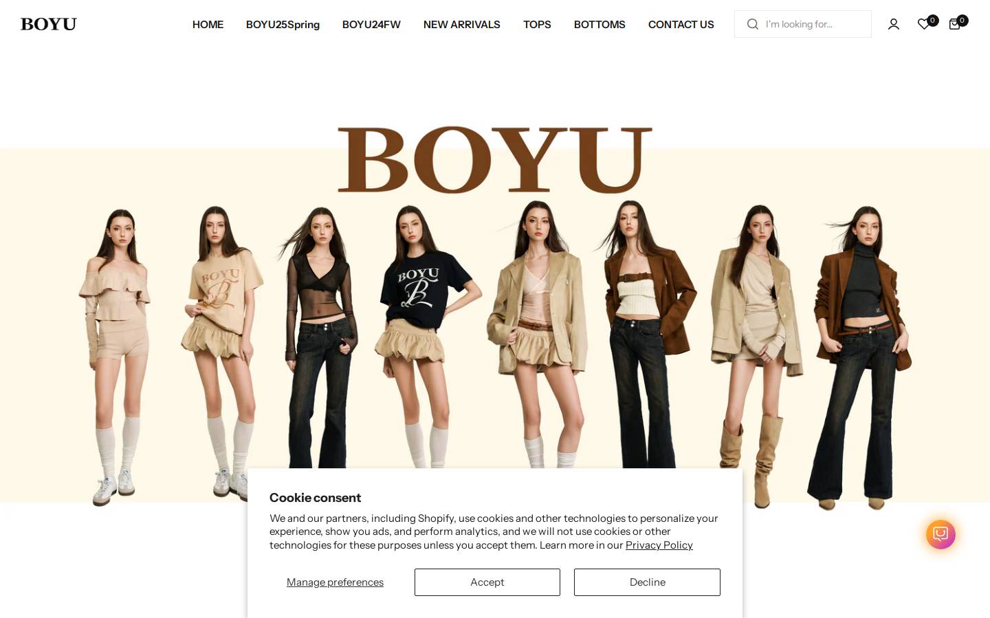 boyuofficial.com homepage screenshot