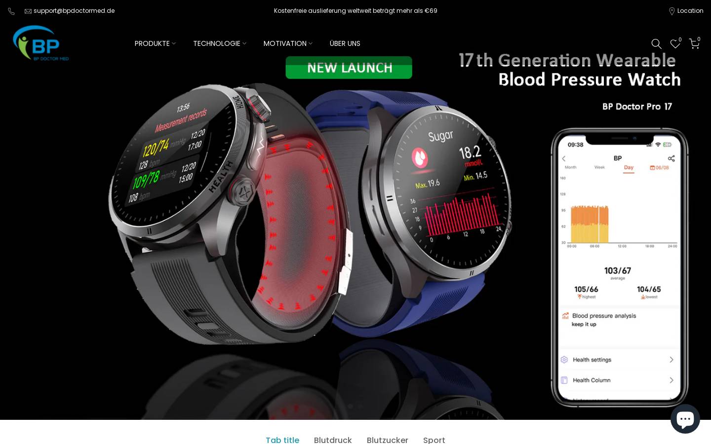 bpdoctormed.com homepage screenshot