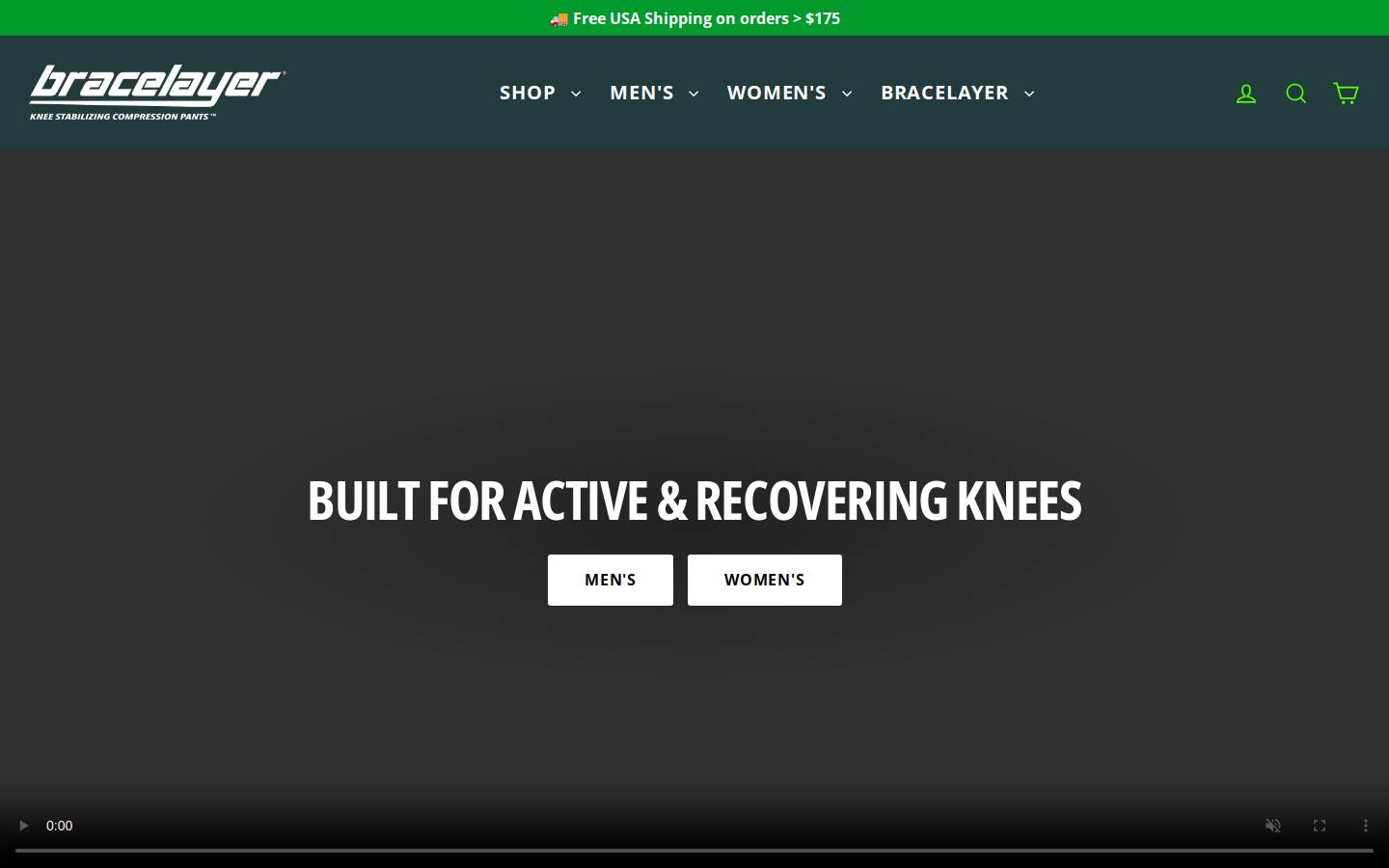 bracelayer.com homepage screenshot
