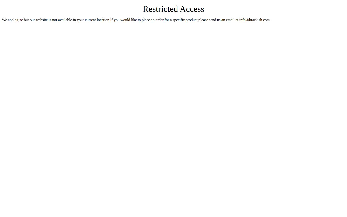 brackish.com homepage screenshot