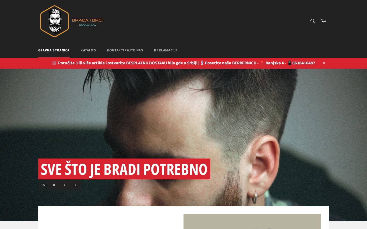 bradaibrci.com homepage screenshot