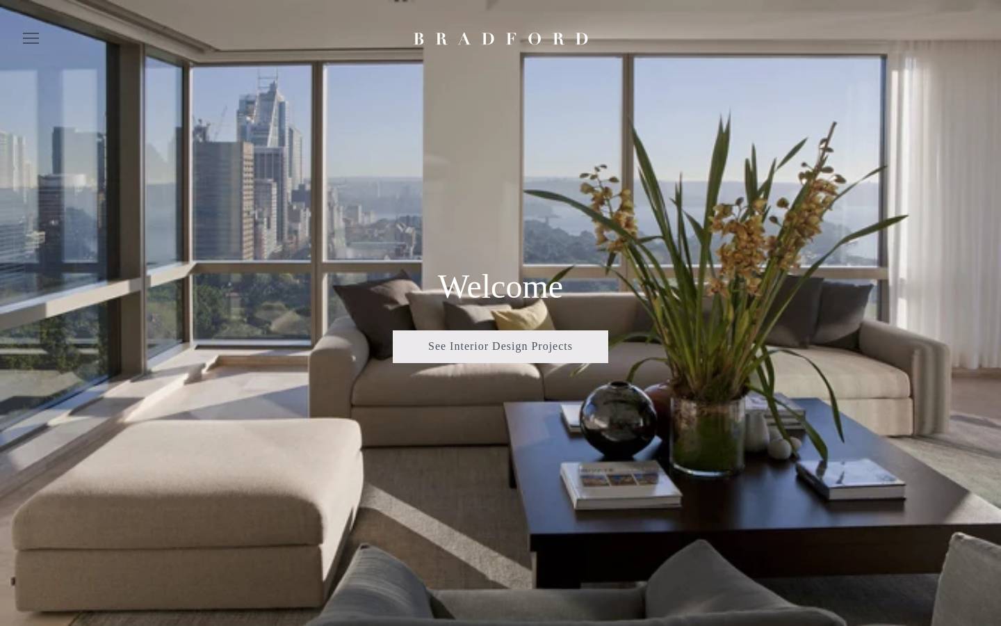bradford.studio homepage screenshot
