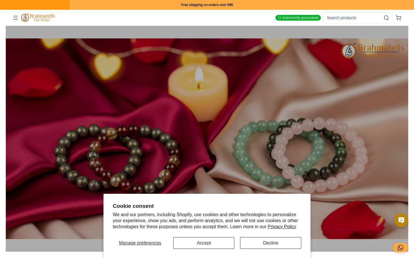 brahmatells.com homepage screenshot