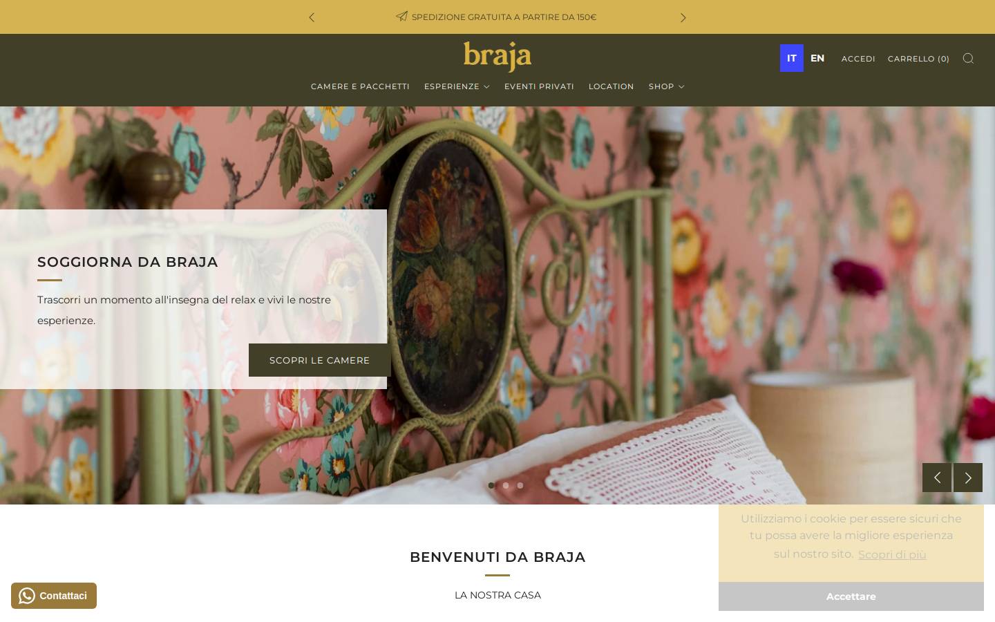 brajafarm.com homepage screenshot