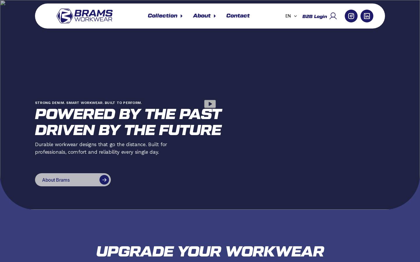 bramsparis.se homepage screenshot