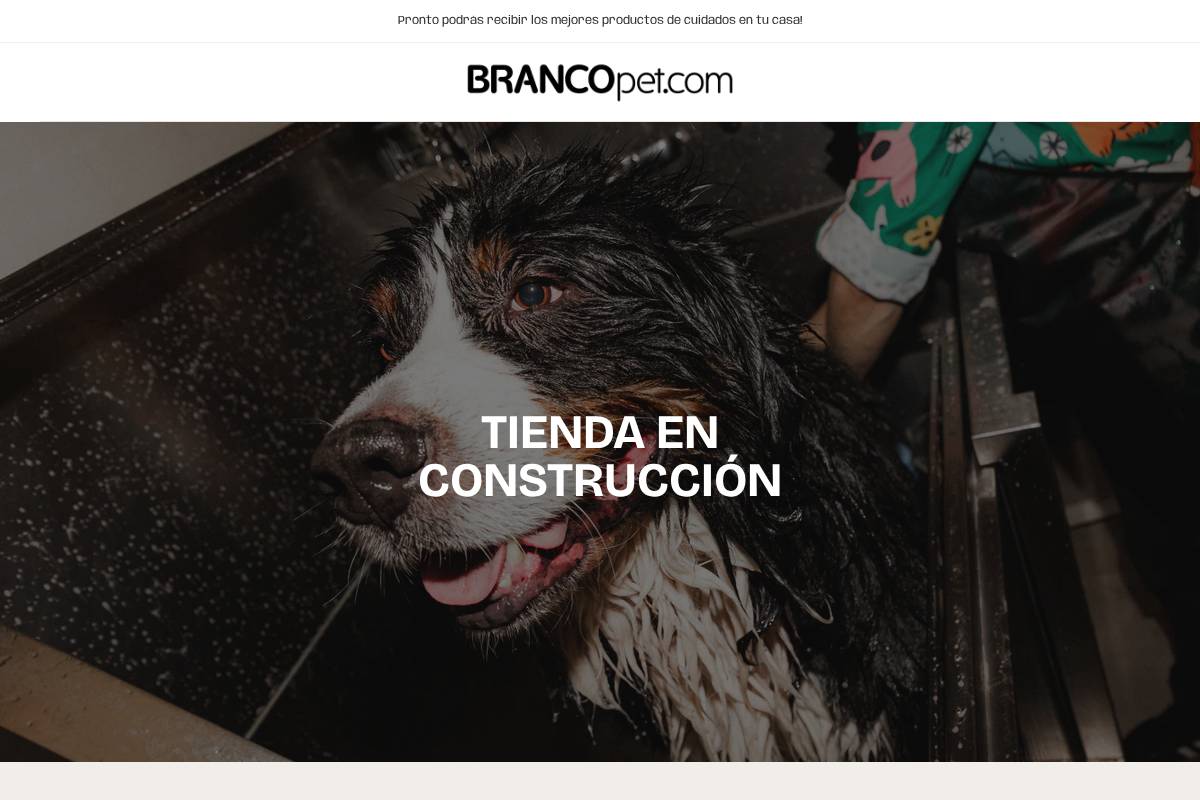 brancopet.com homepage screenshot