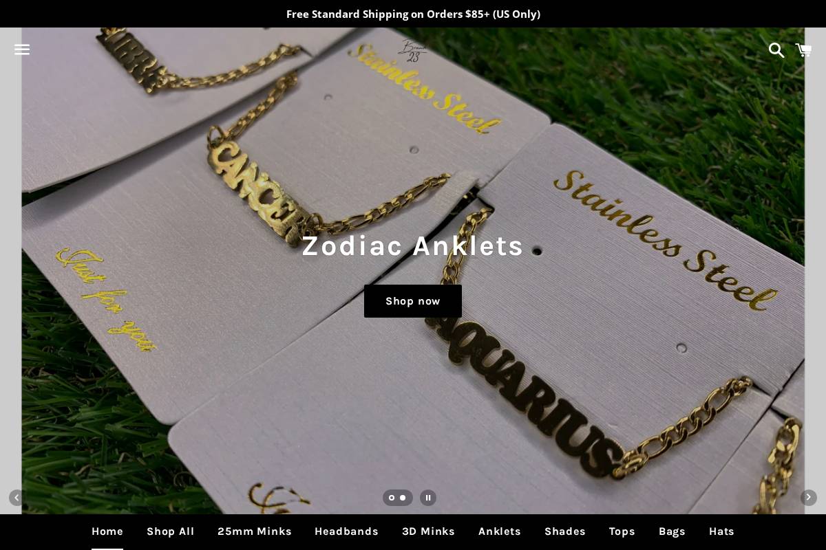 brand-23.com homepage screenshot