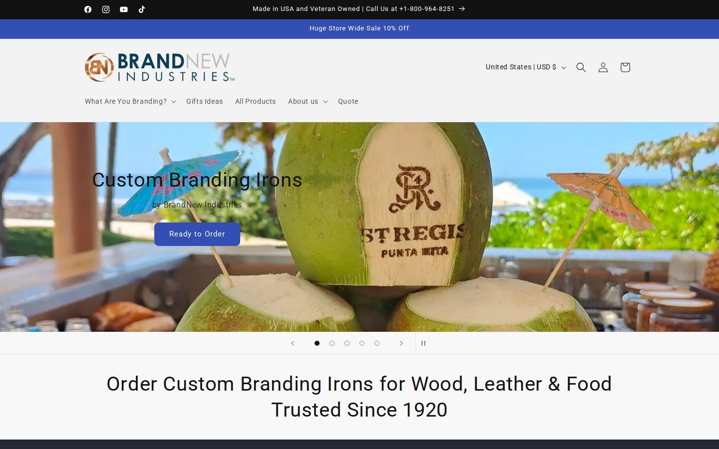 brandnew.net homepage screenshot