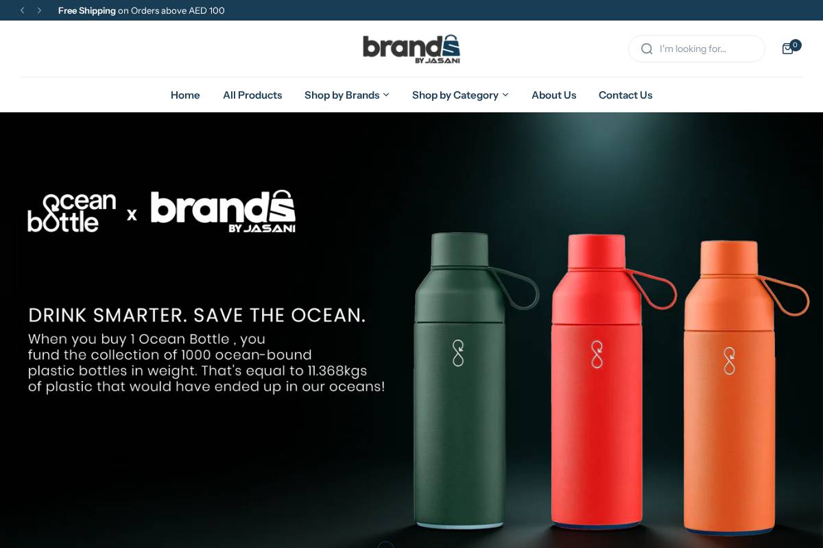 brandsbyjasani.com homepage screenshot