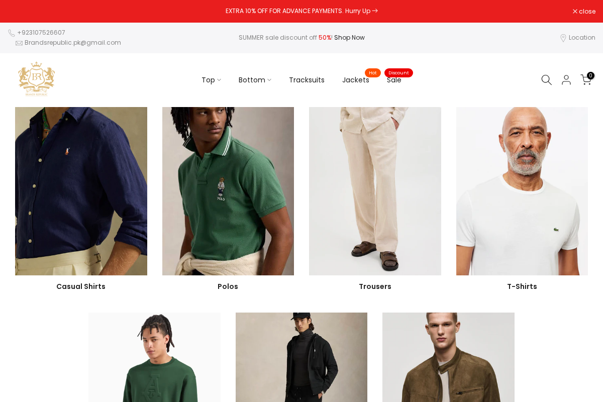 brandsrepublic.pk homepage screenshot