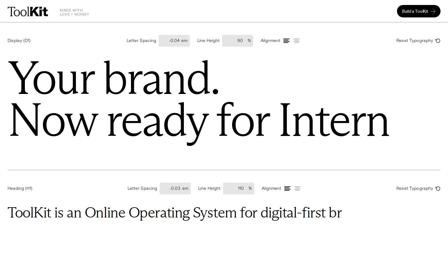 brandtoolk.it homepage screenshot