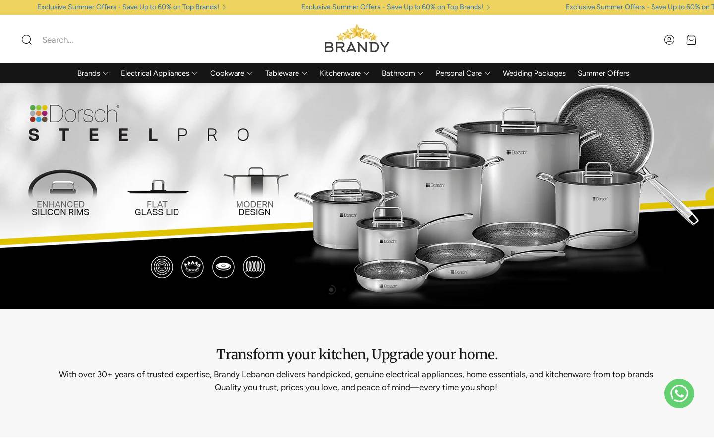 brandylb.com homepage screenshot