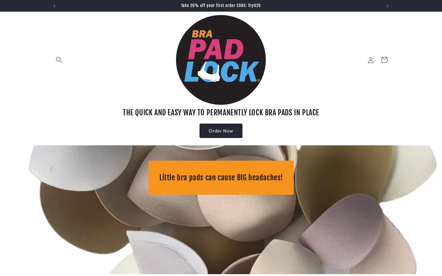 brapadlock.com homepage screenshot