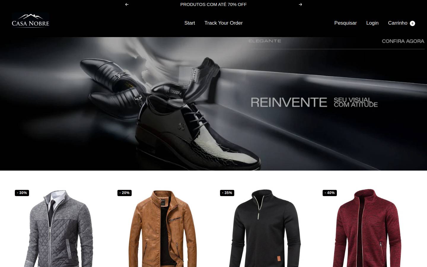 brasildescontos.store homepage screenshot