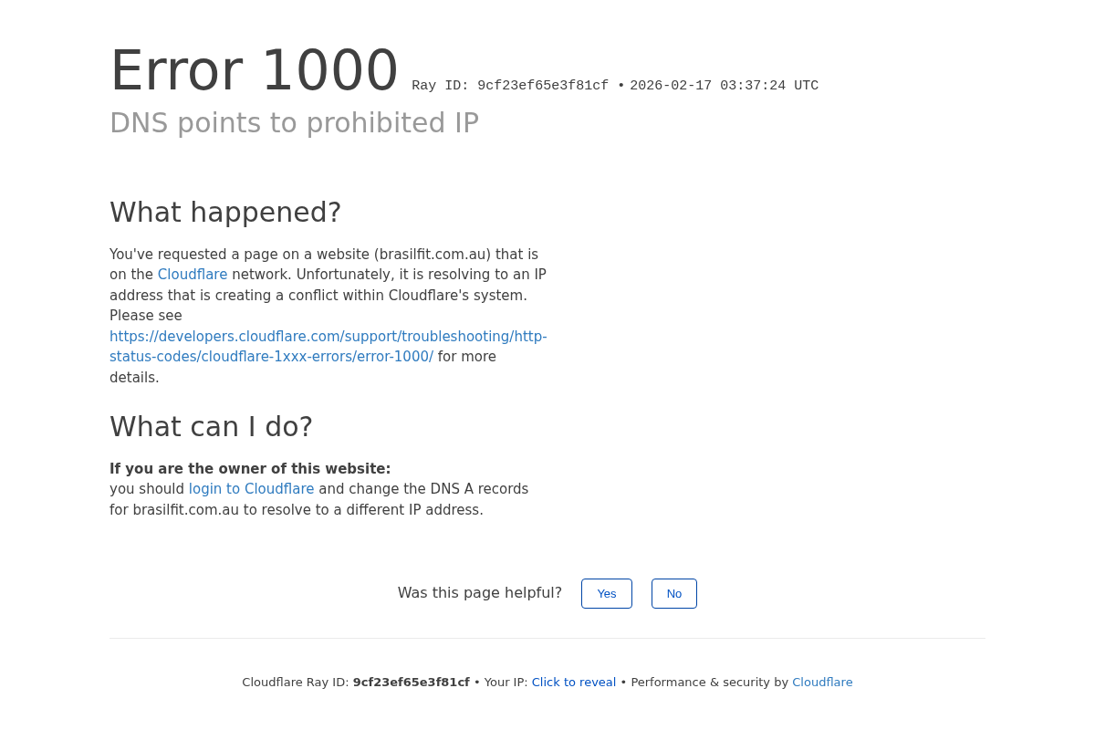 brasilfit.com.au homepage screenshot