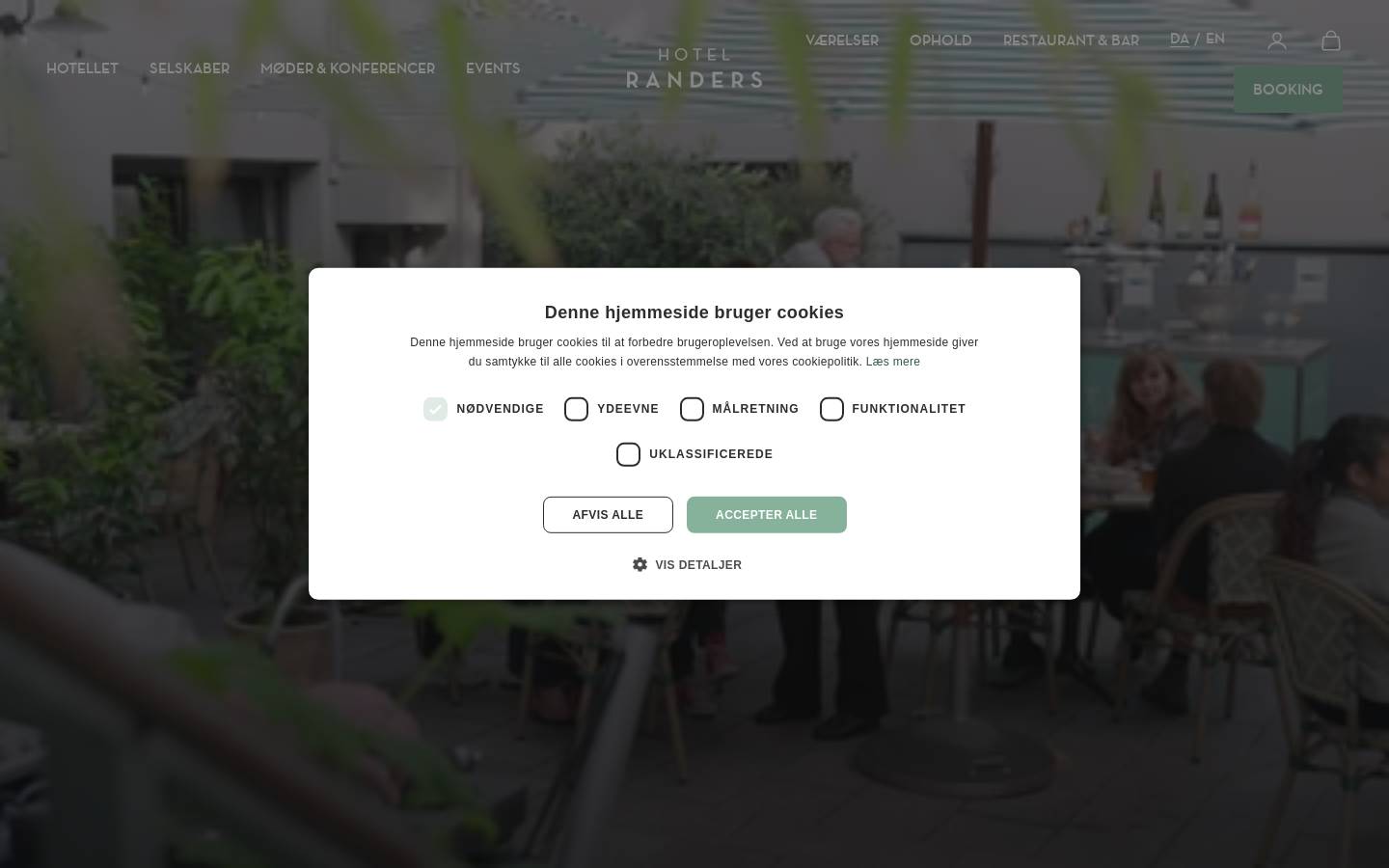 brasseriemathisen.dk homepage screenshot