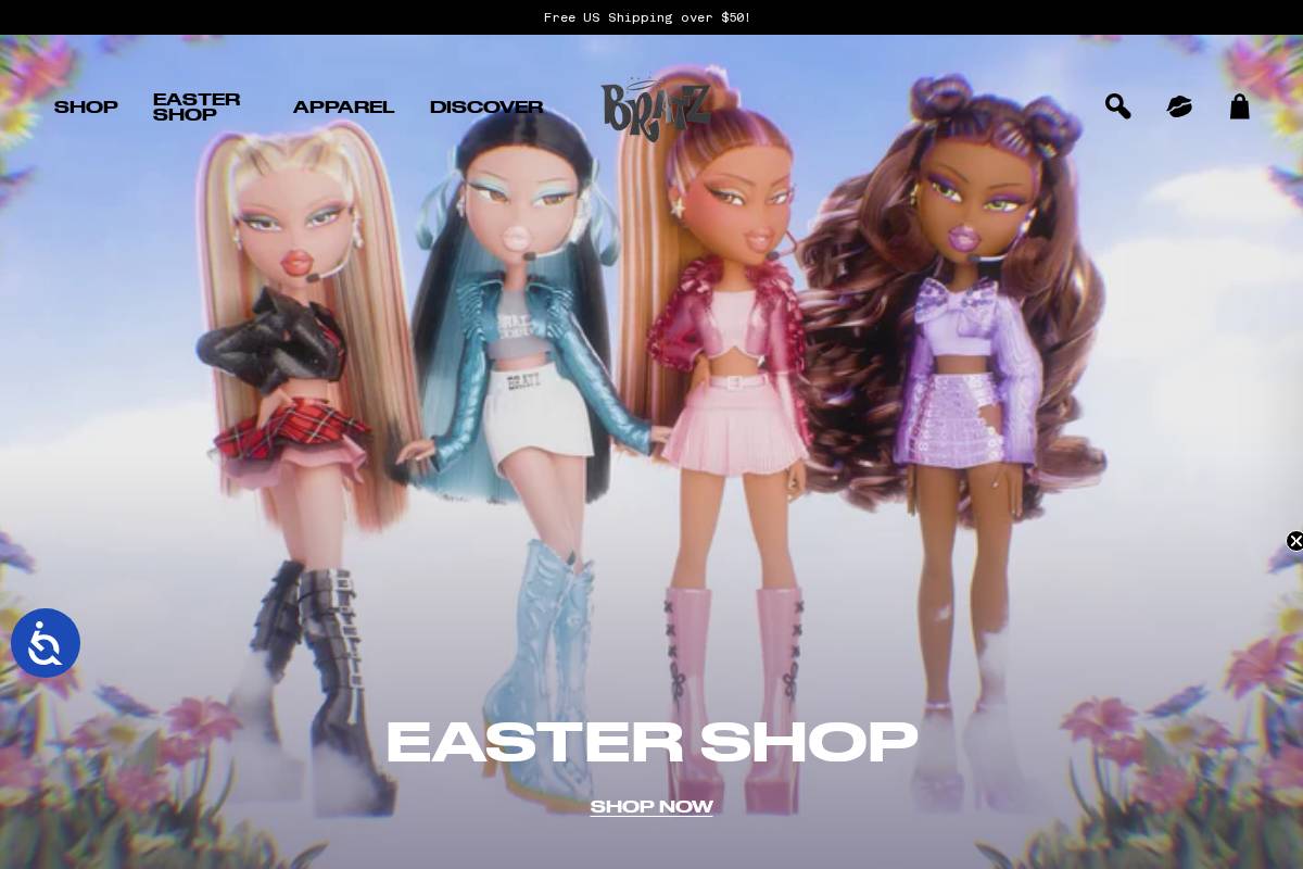 MGA Entertainment homepage screenshot