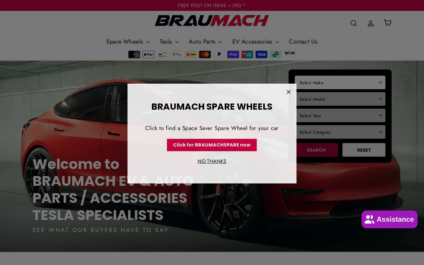 Braumach homepage screenshot