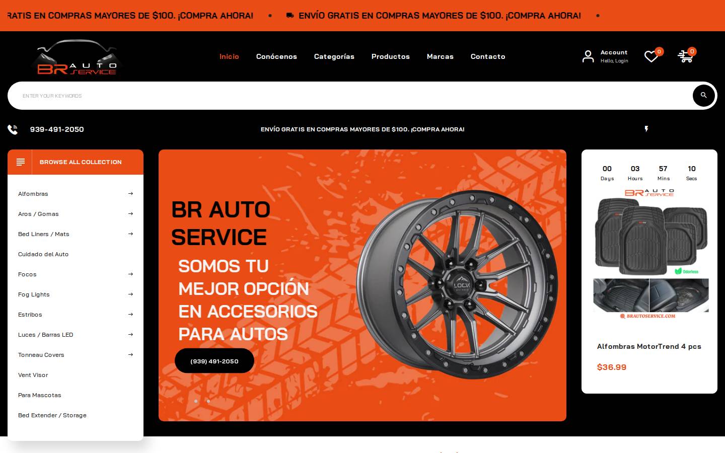 brautoservice.com homepage screenshot