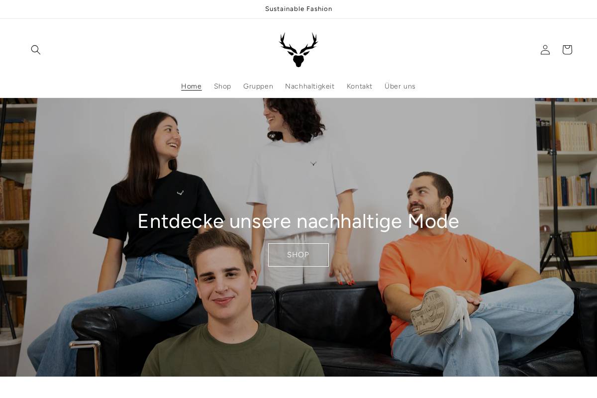 bravefairfashion.com homepage screenshot