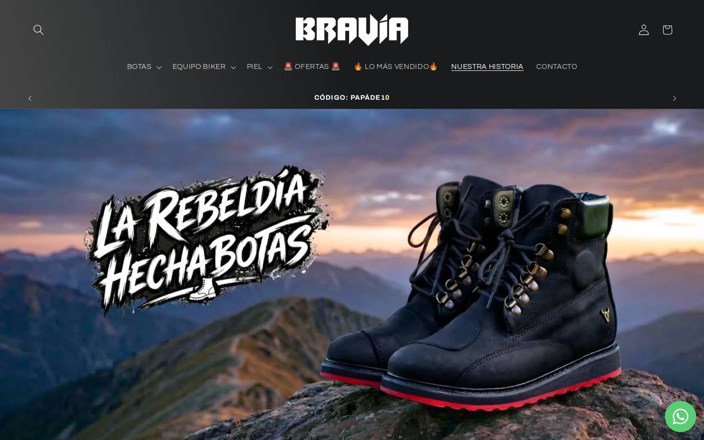 bravia.com.mx homepage screenshot