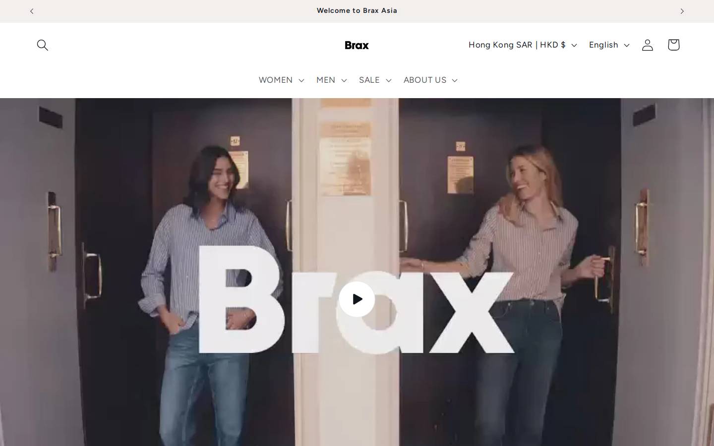 brax-asia.com homepage screenshot