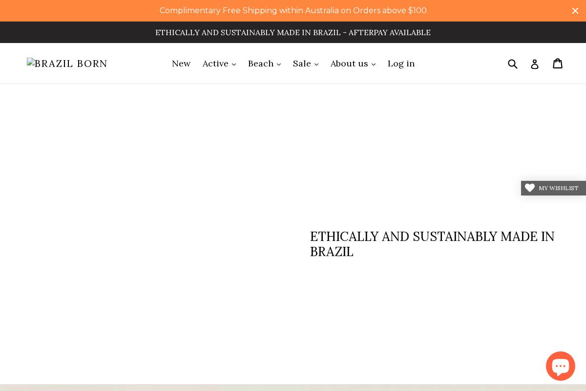 brazilborn.com.au homepage screenshot