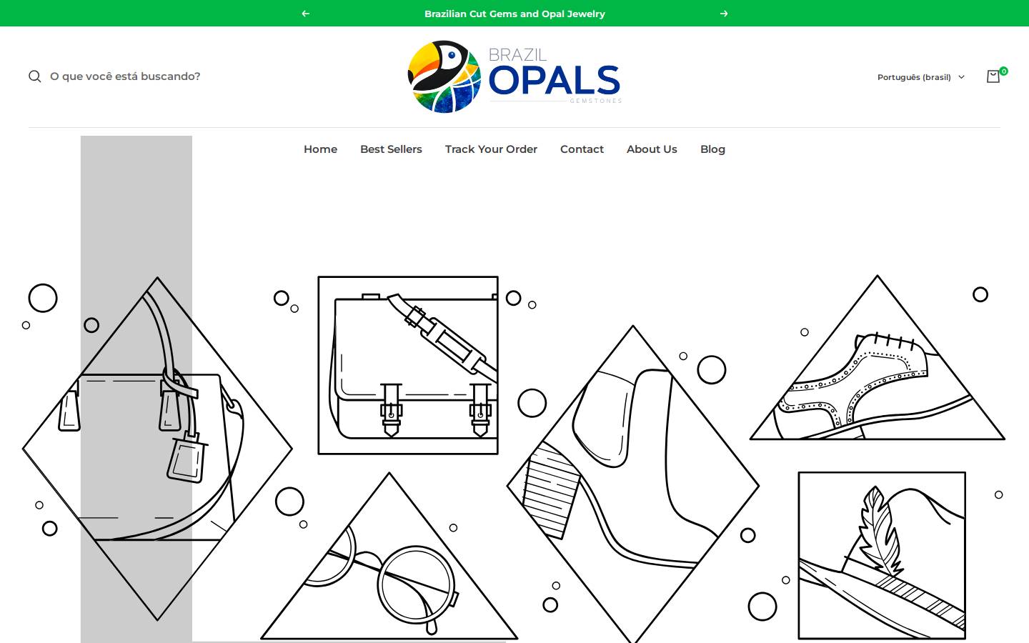 brazilopals.com homepage screenshot