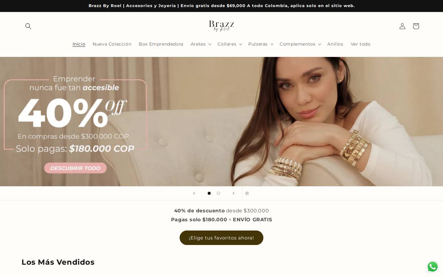brazzbyroel.co homepage screenshot