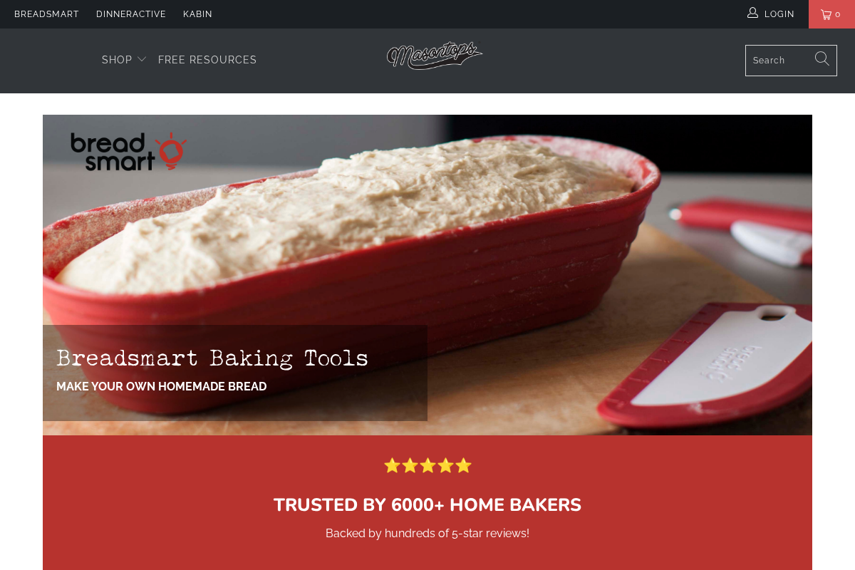 breadsmart.com homepage screenshot