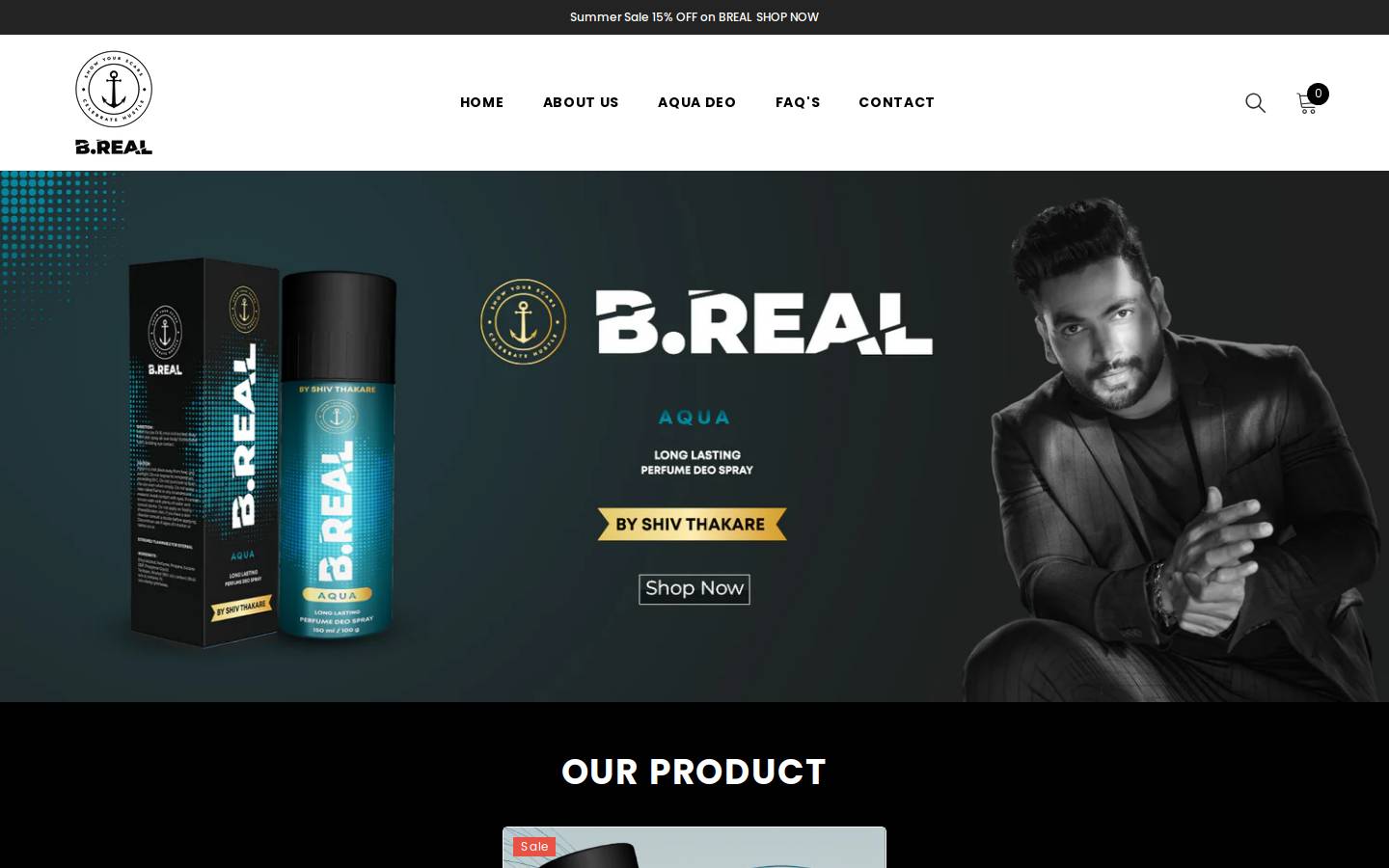 brealessentials.com homepage screenshot