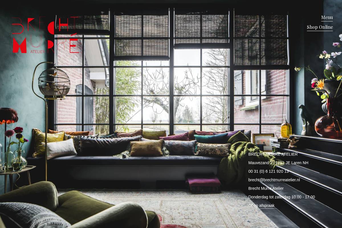 brechtmurreatelier.nl homepage screenshot