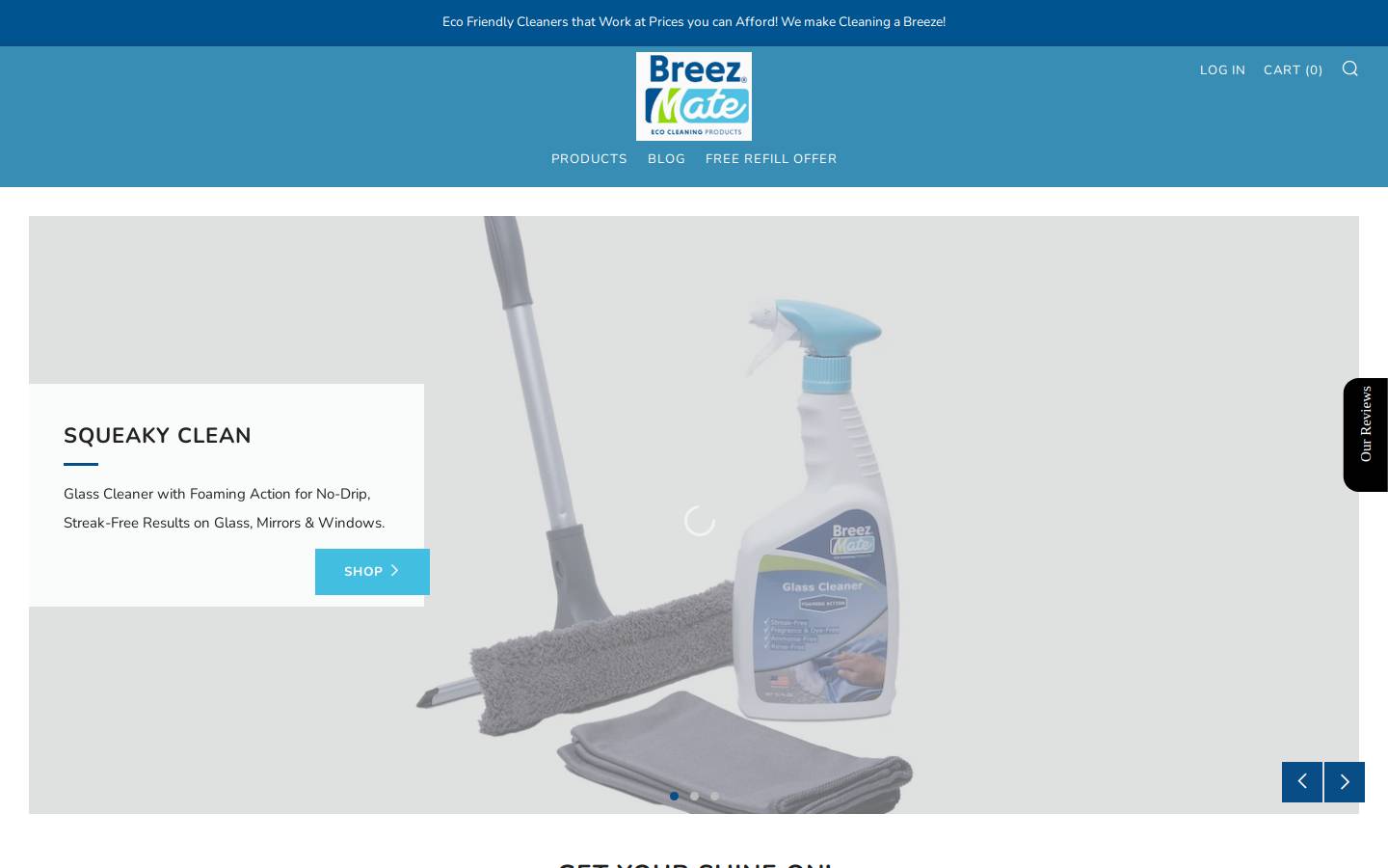 breezmate.com homepage screenshot