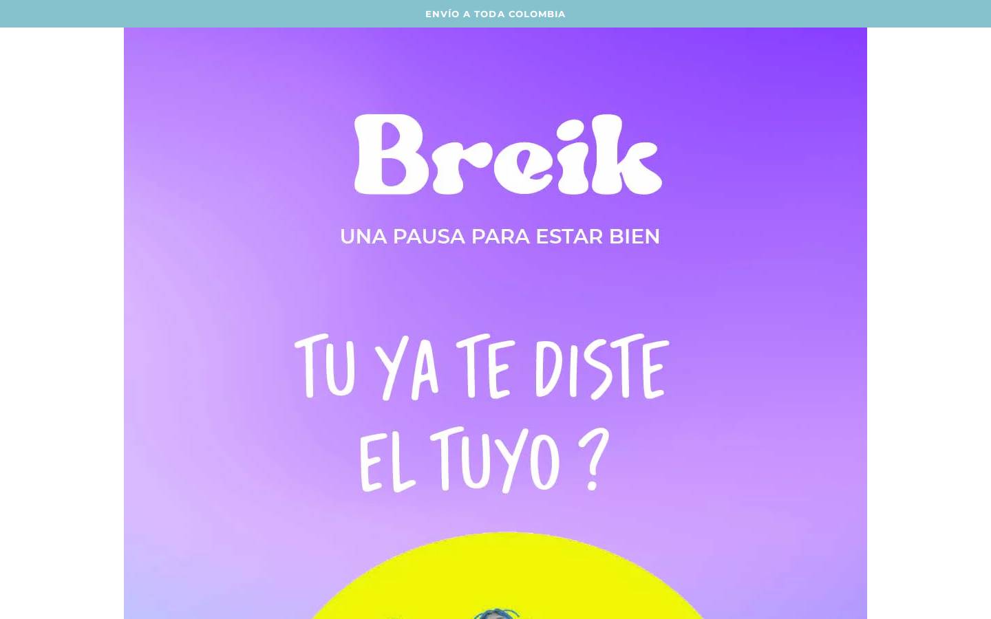 breik.co homepage screenshot
