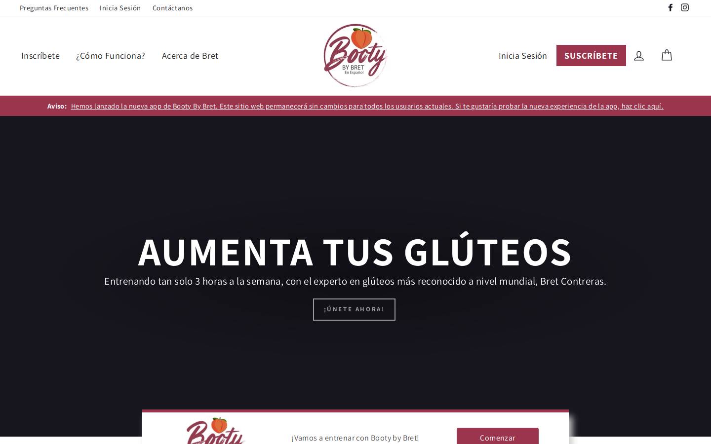 bretcontrerasespanol.com homepage screenshot