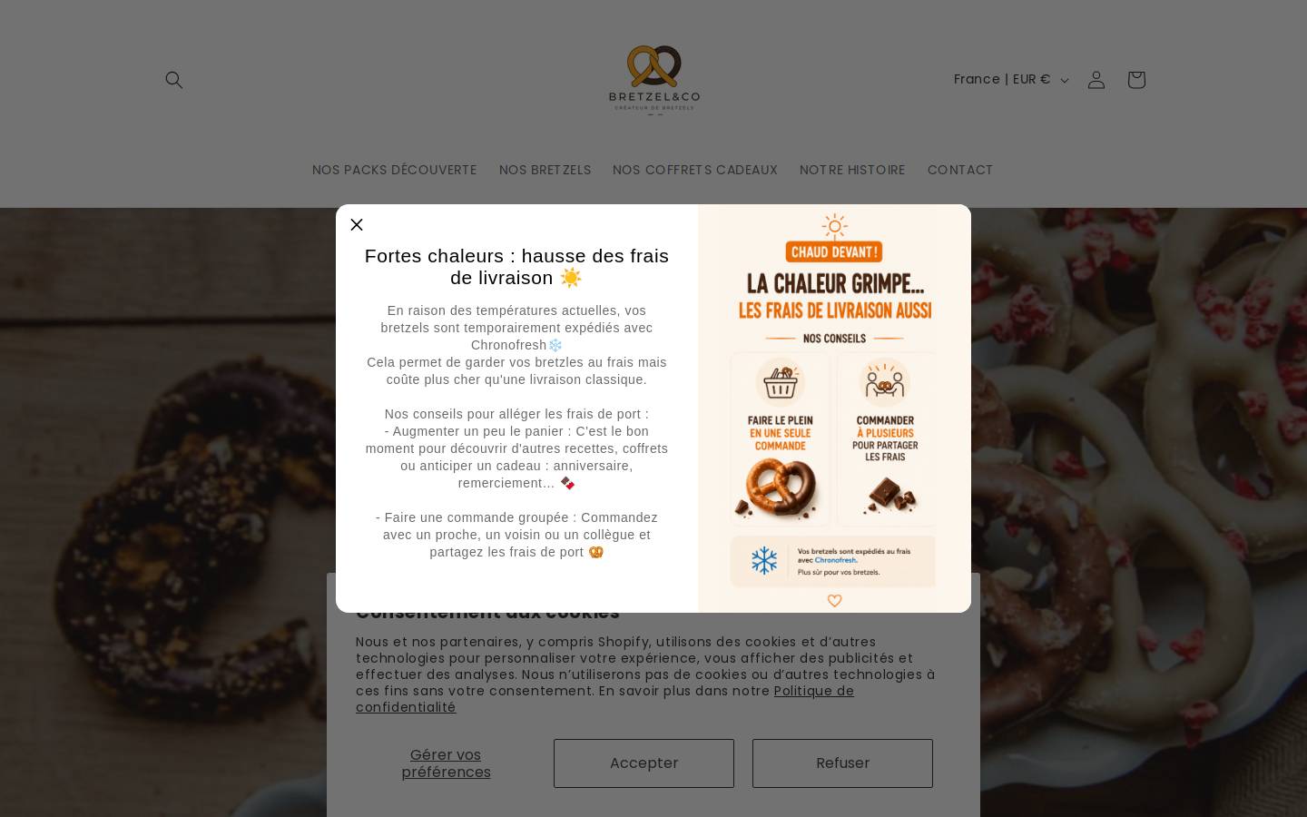 Bretzel&Co homepage screenshot