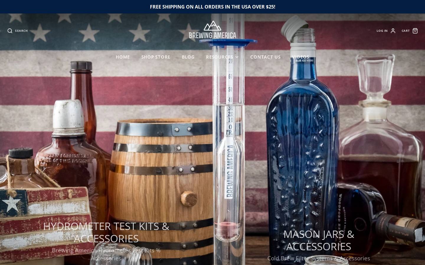 brewingamerica.com homepage screenshot