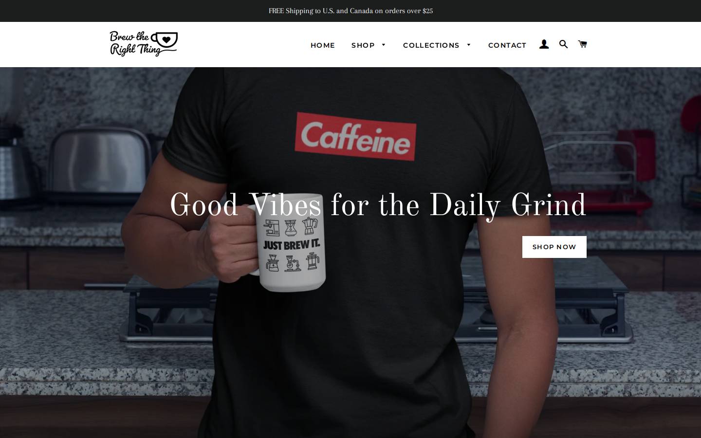 brewtherightthing.co homepage screenshot