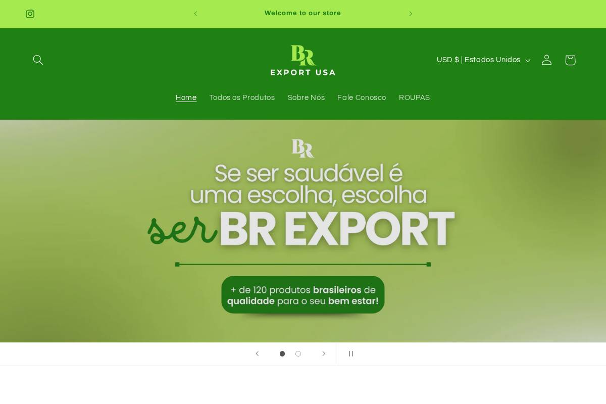 brexportus.com homepage screenshot