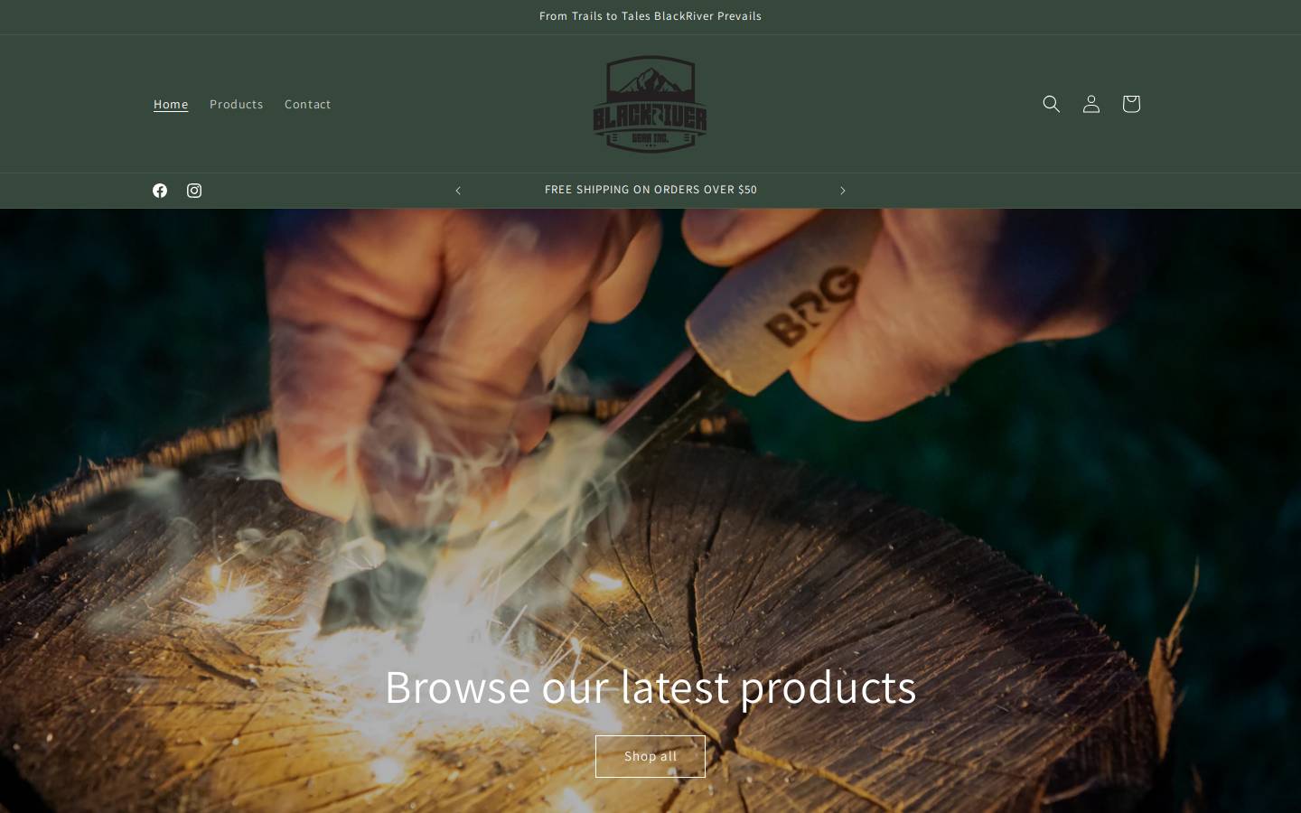 brgsurvival.com homepage screenshot