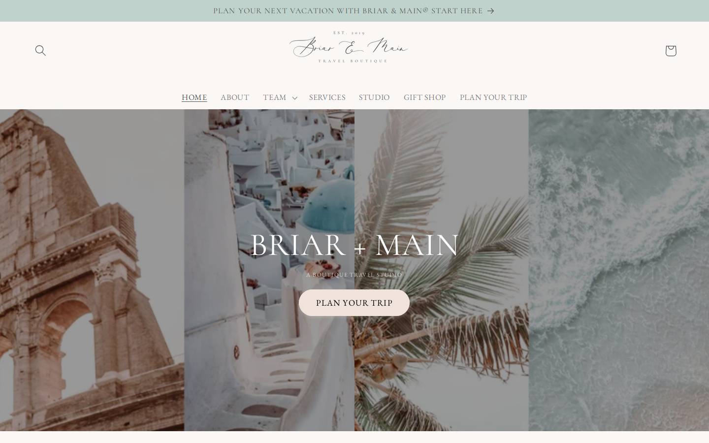 briarandmain.com homepage screenshot