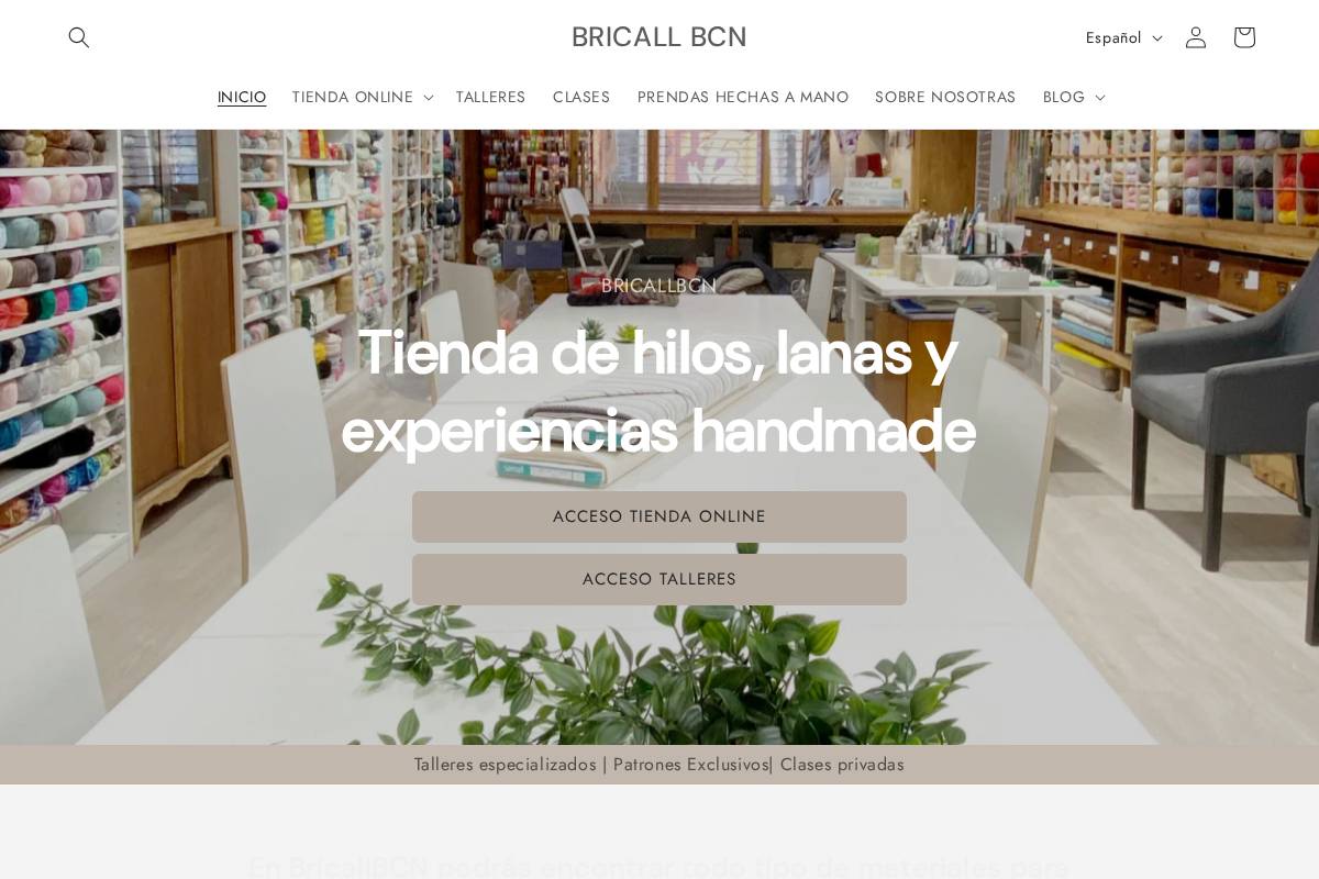 bricallbcn.com homepage screenshot