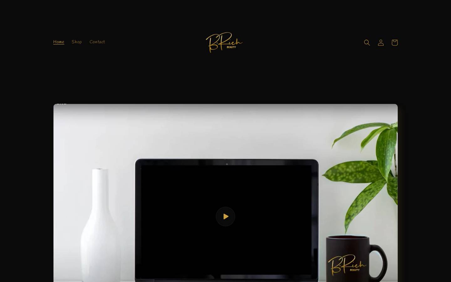 brichbeauty.com homepage screenshot