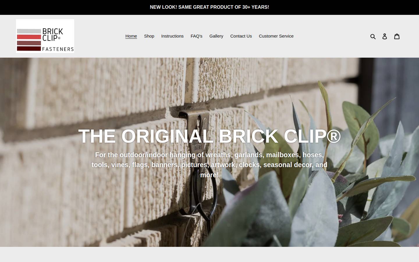 brickclip.com homepage screenshot