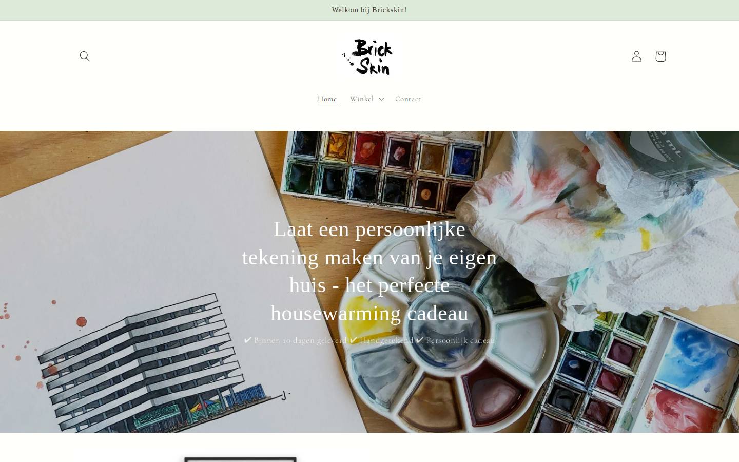 brickskin.nl homepage screenshot