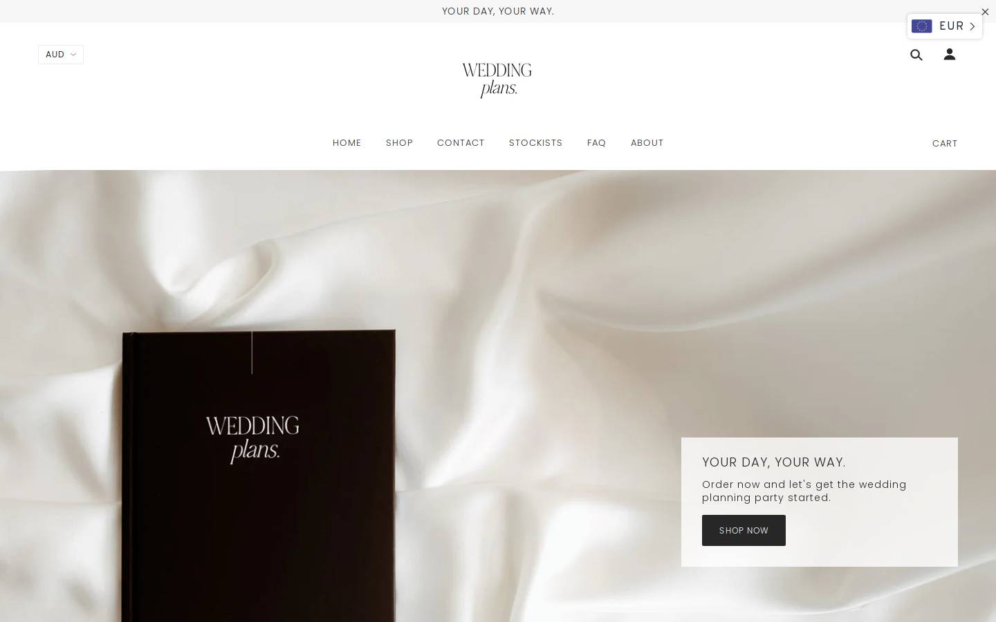 bridebusiness.com.au homepage screenshot